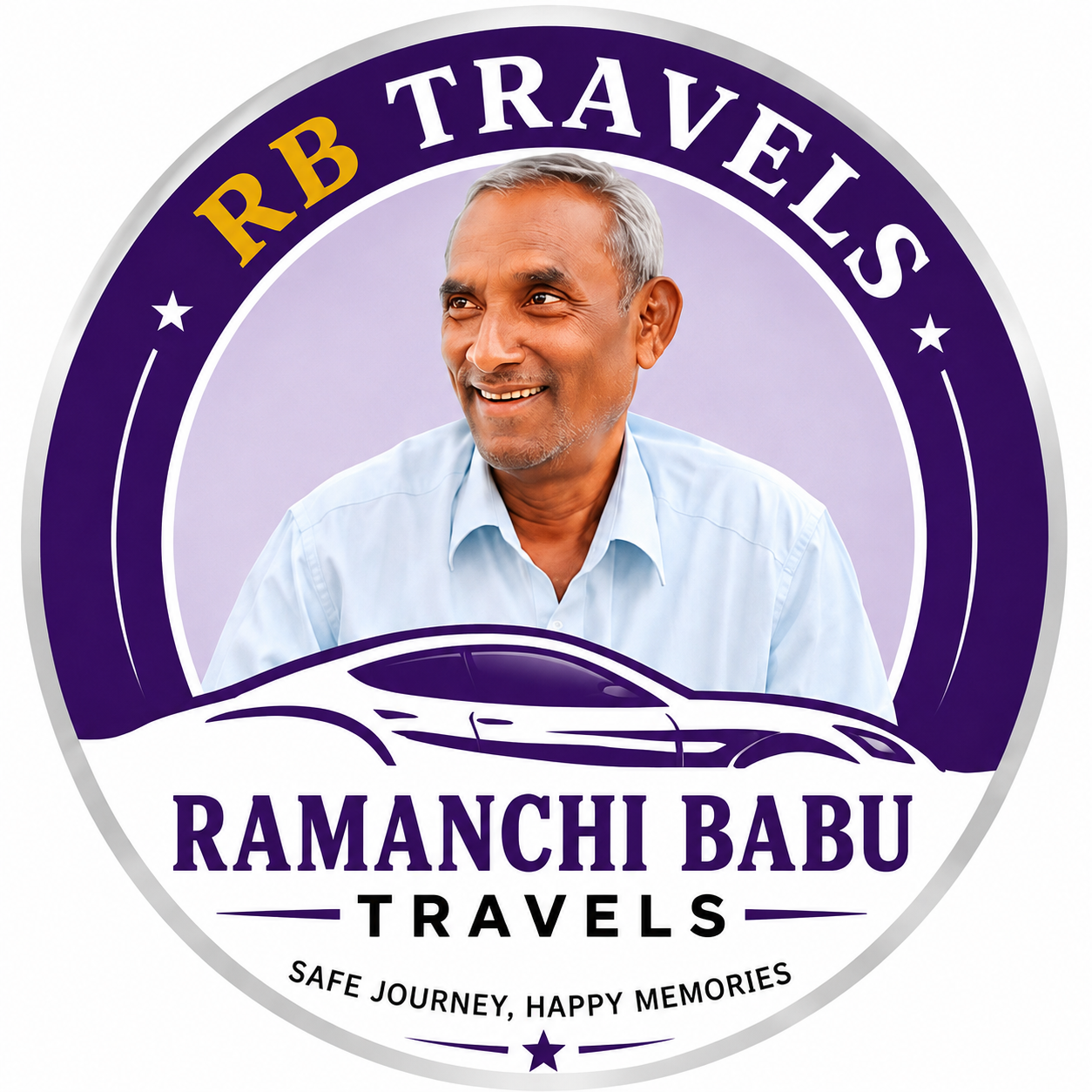 Ramanchi Babu Travels - Car Rental & Pilgrim Tours Logo
